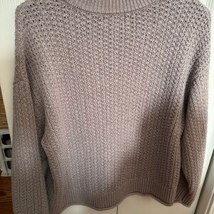 Women's Knit Sweater in Taupe